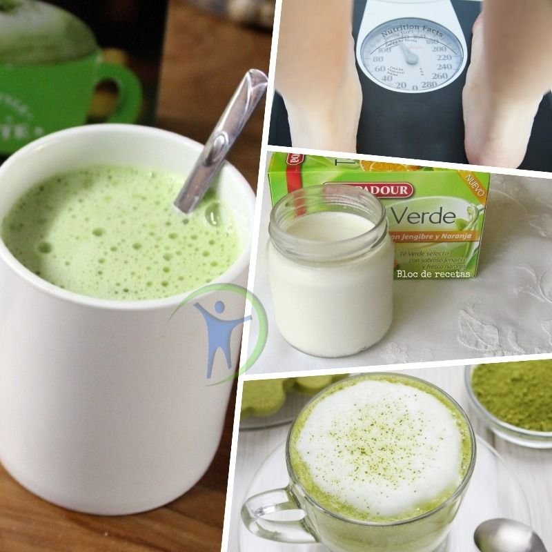 Dieta de te verde con leche para bajar de peso