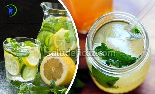 receta de limonada de menta y jengibre