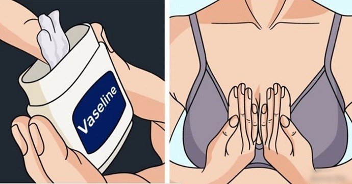 Cómo hacer crecer tus senos con vaselina